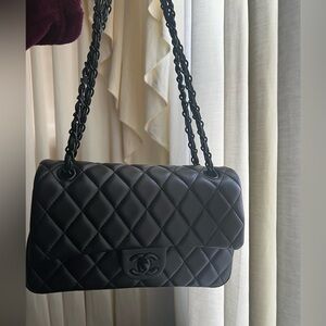 Not Org. 10x7 all black new bag chanel, lv, gucci